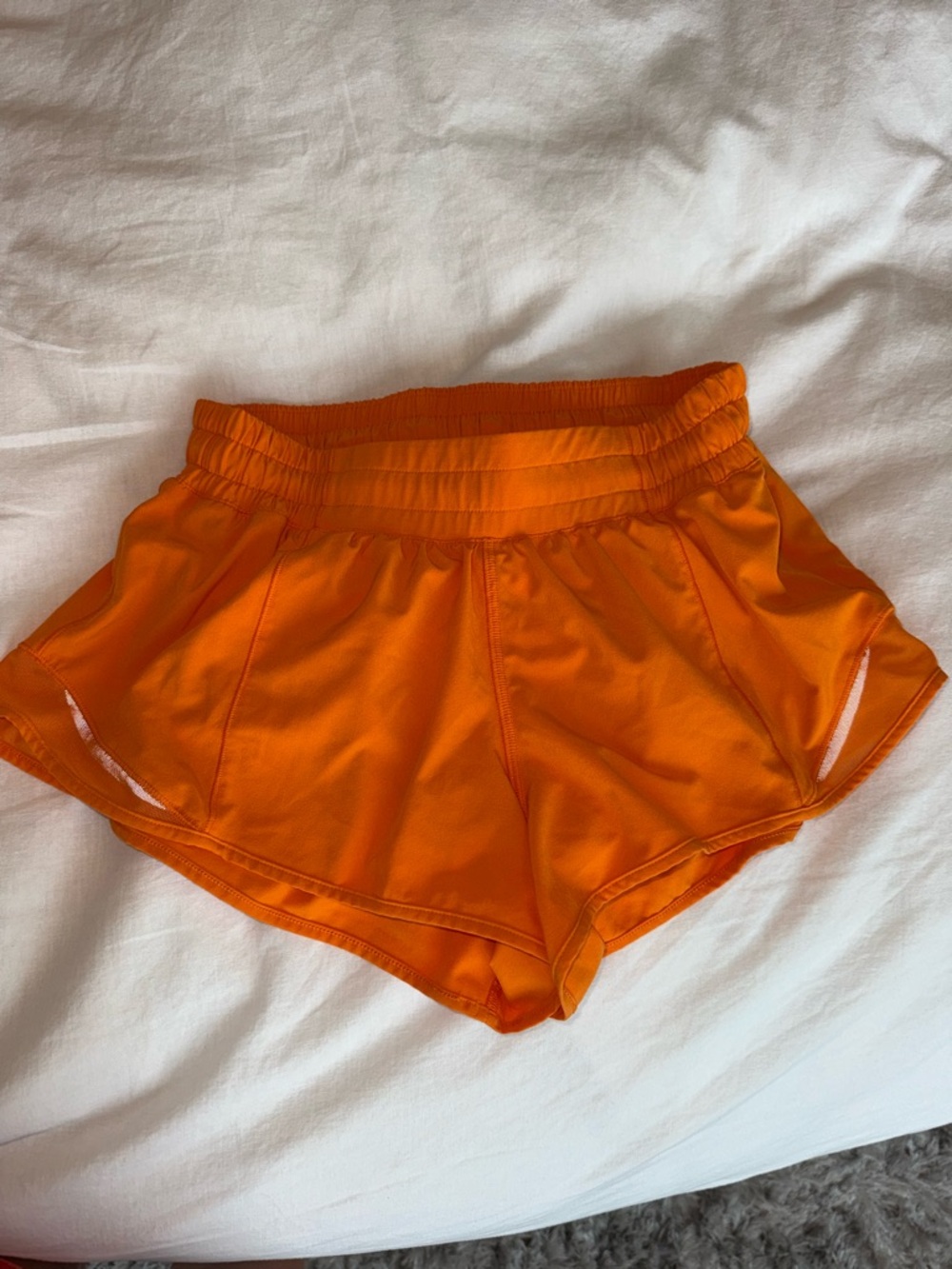 lululemon athletica Orange Women's Athletic Shorts